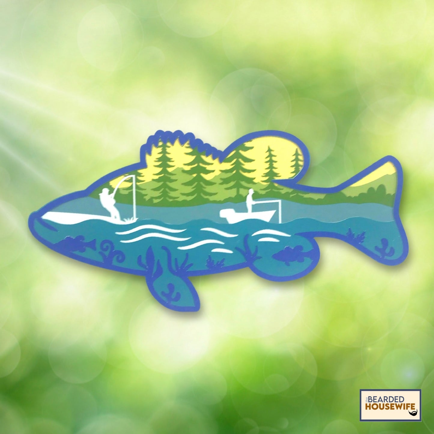 Layered Fish Paper Craft