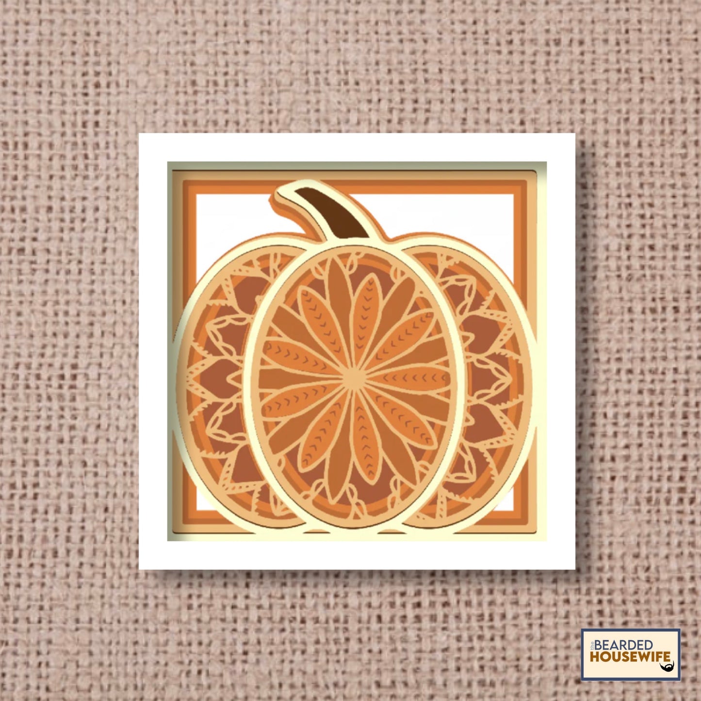 Pumpkin Mandala 3