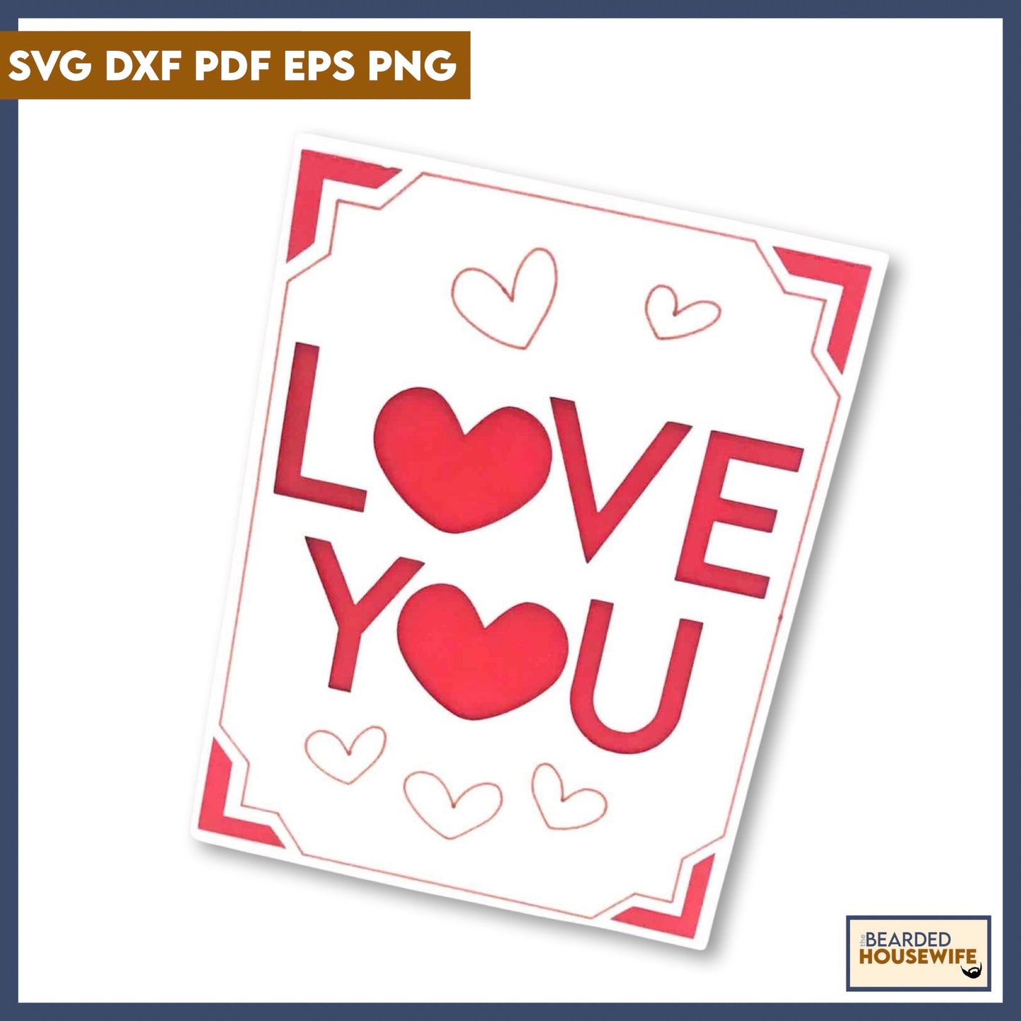 Love You Insert Card