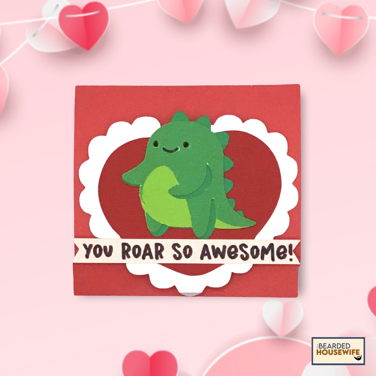 Roar Valentine Treat Holder