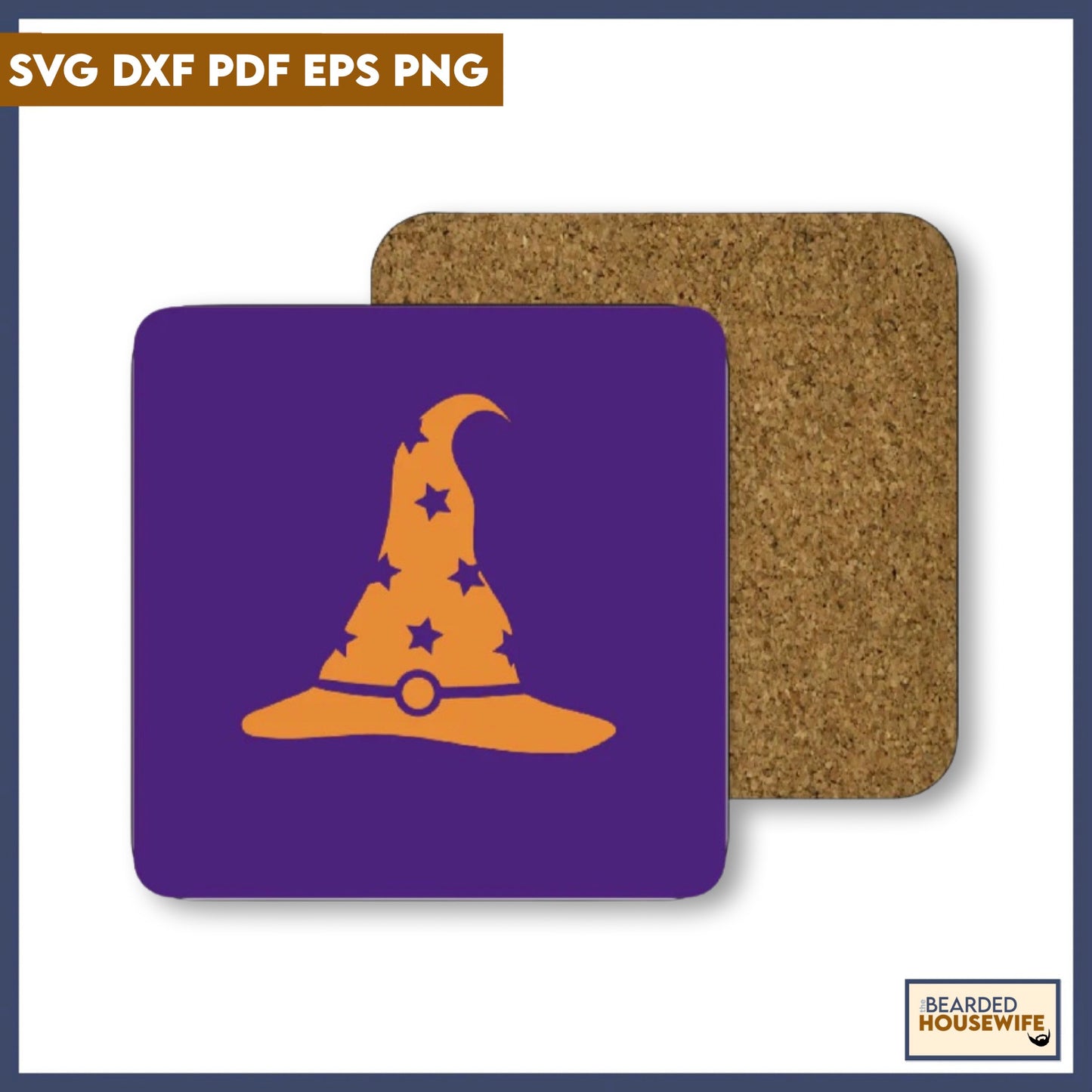The Witch's Hat Coasters