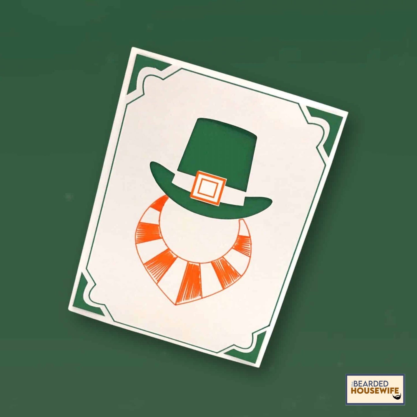 Leprechaun Beard Insert Card