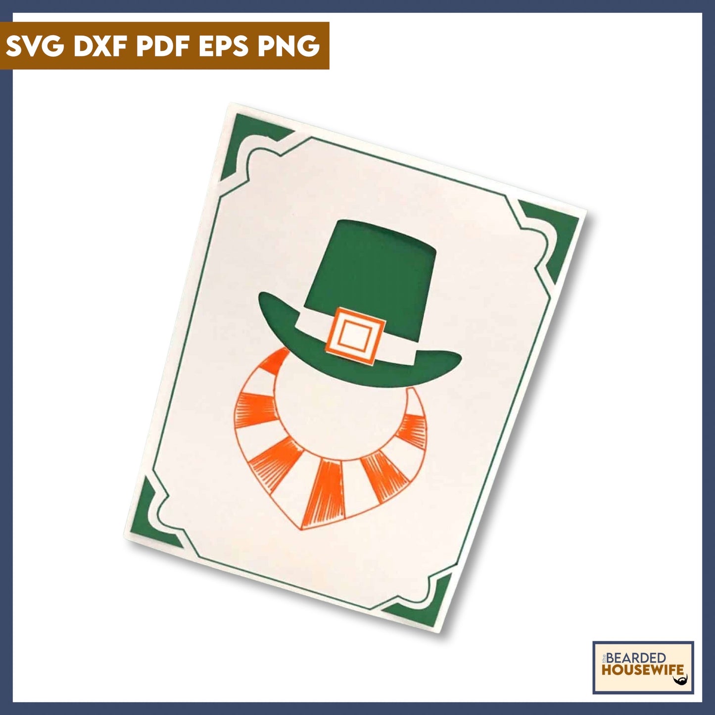 Leprechaun Beard Insert Card