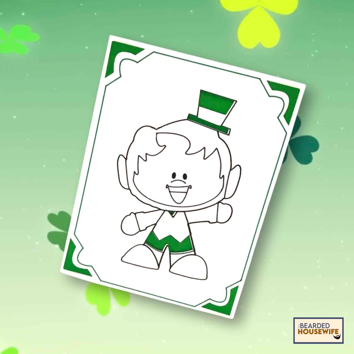Leprechaun Insert Card