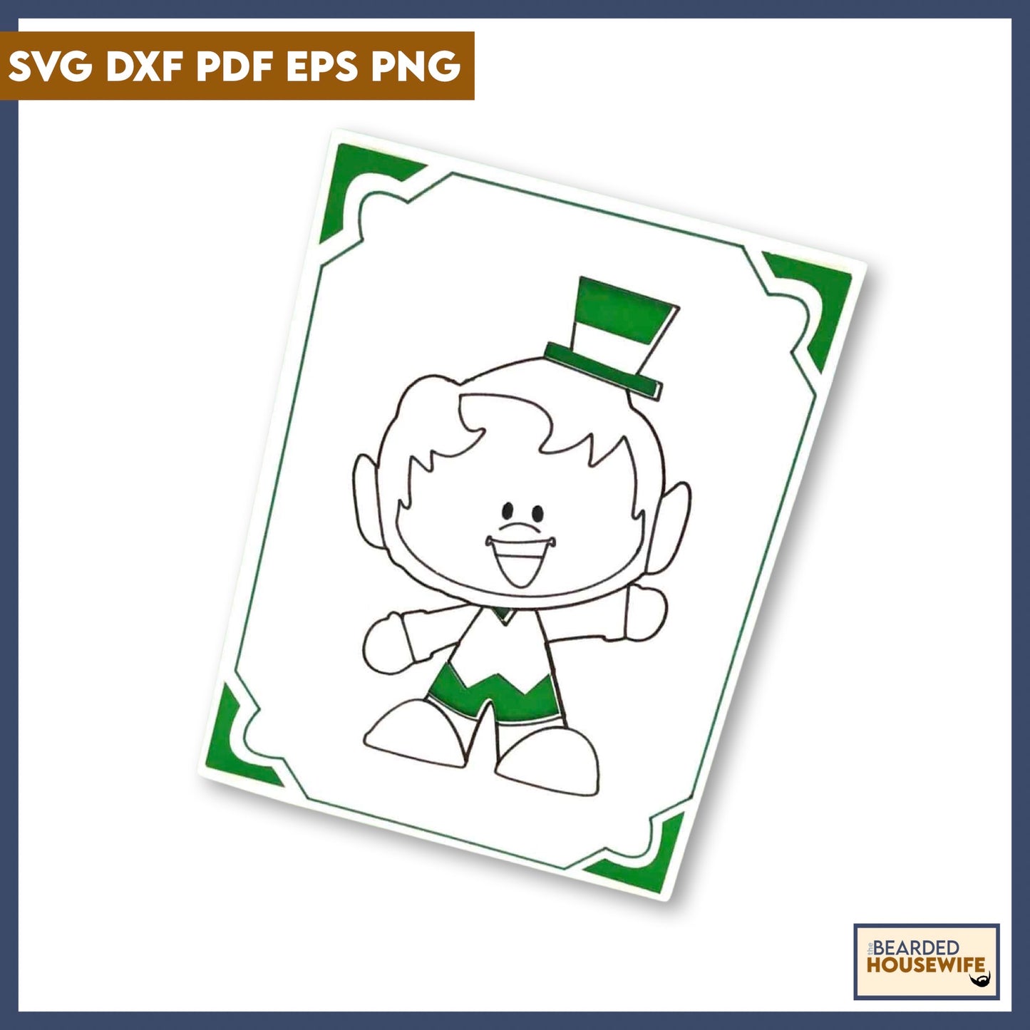 Leprechaun Insert Card