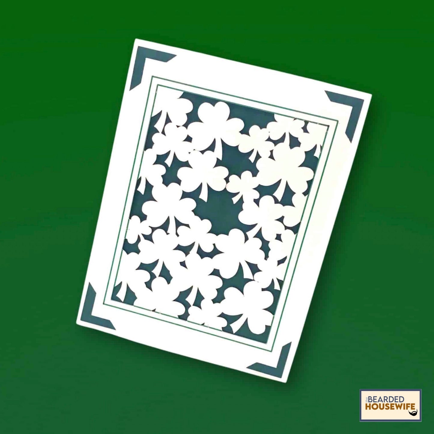Shamrock Cluster Insert Card