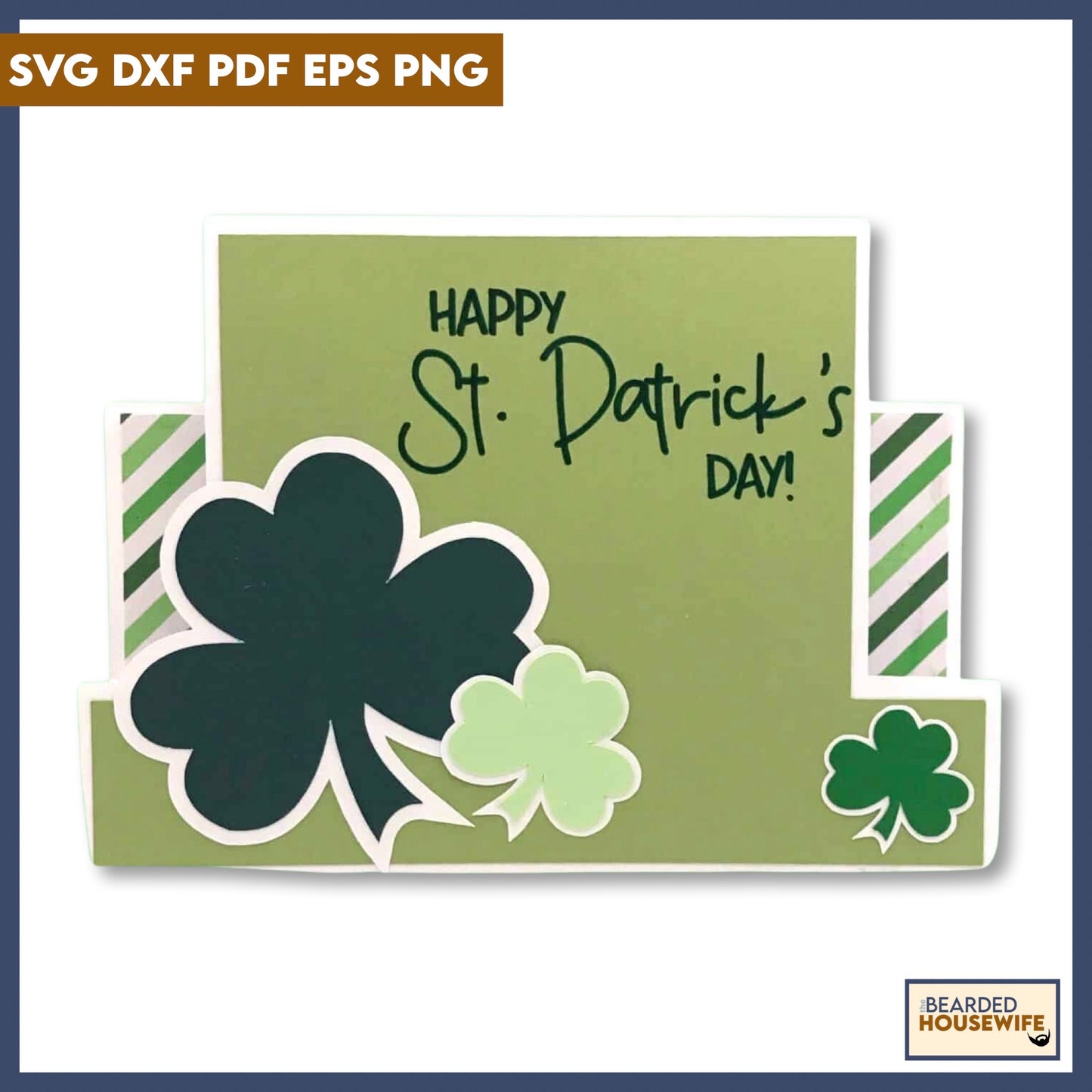St. Patrick's Day Stepper Card