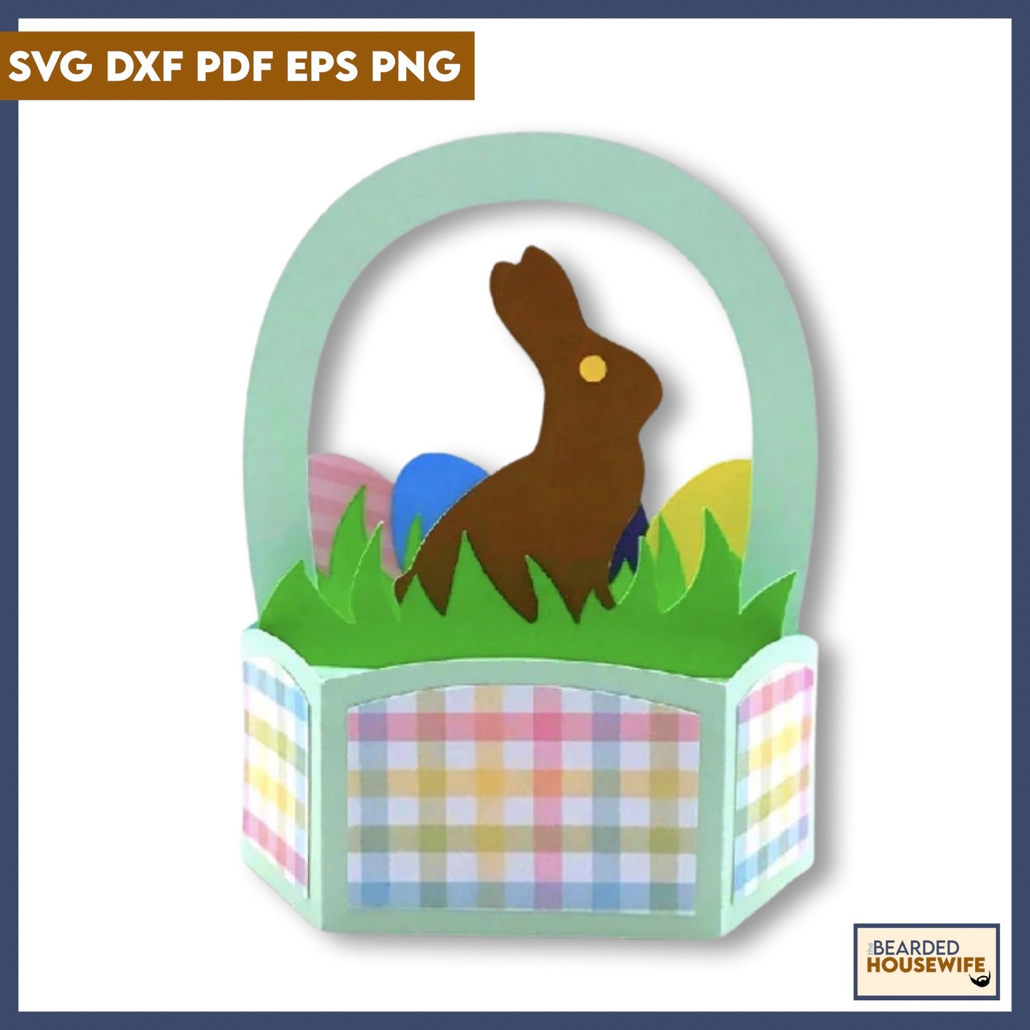 Easter Basket 360 Box Card