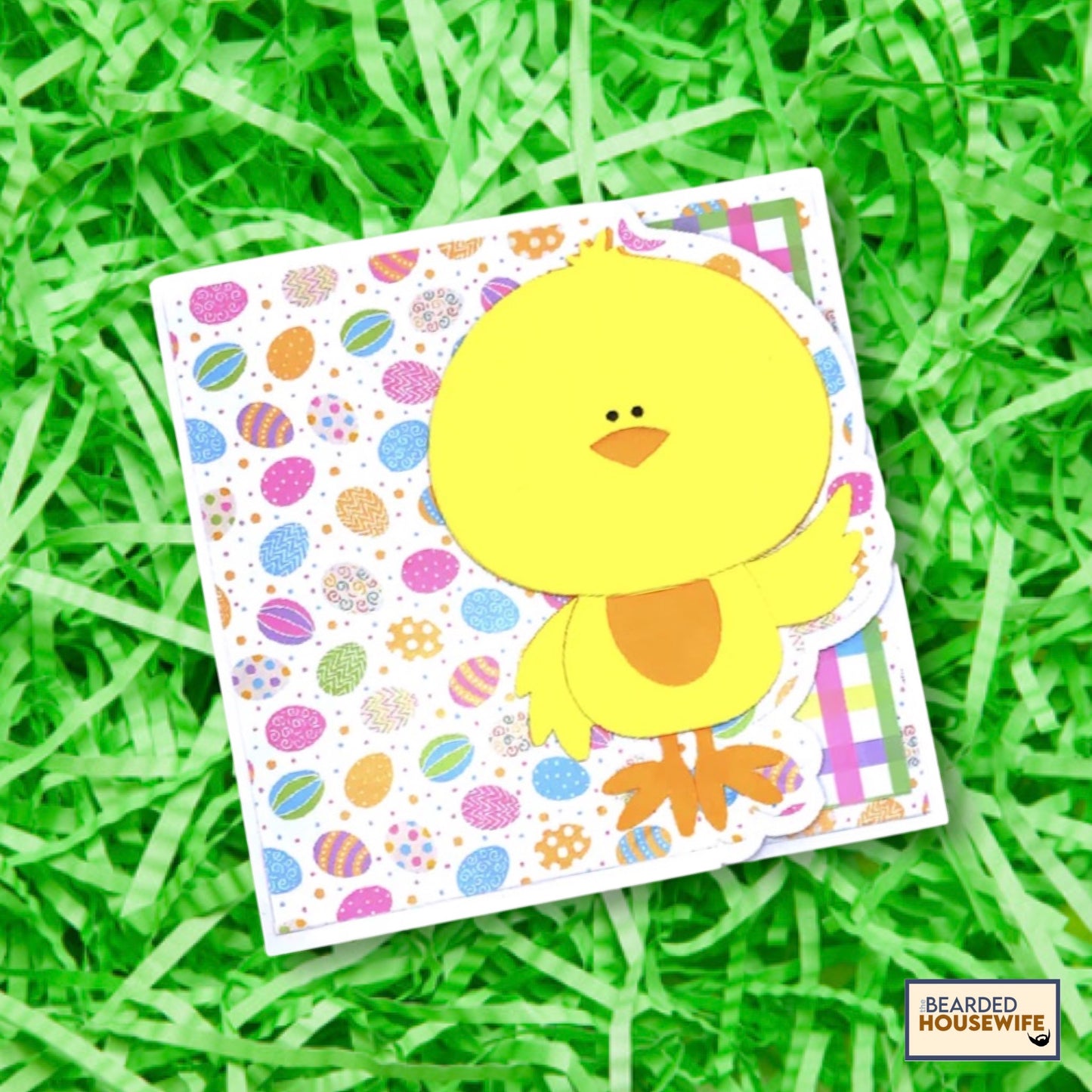 Easter Chick Side Edge Card