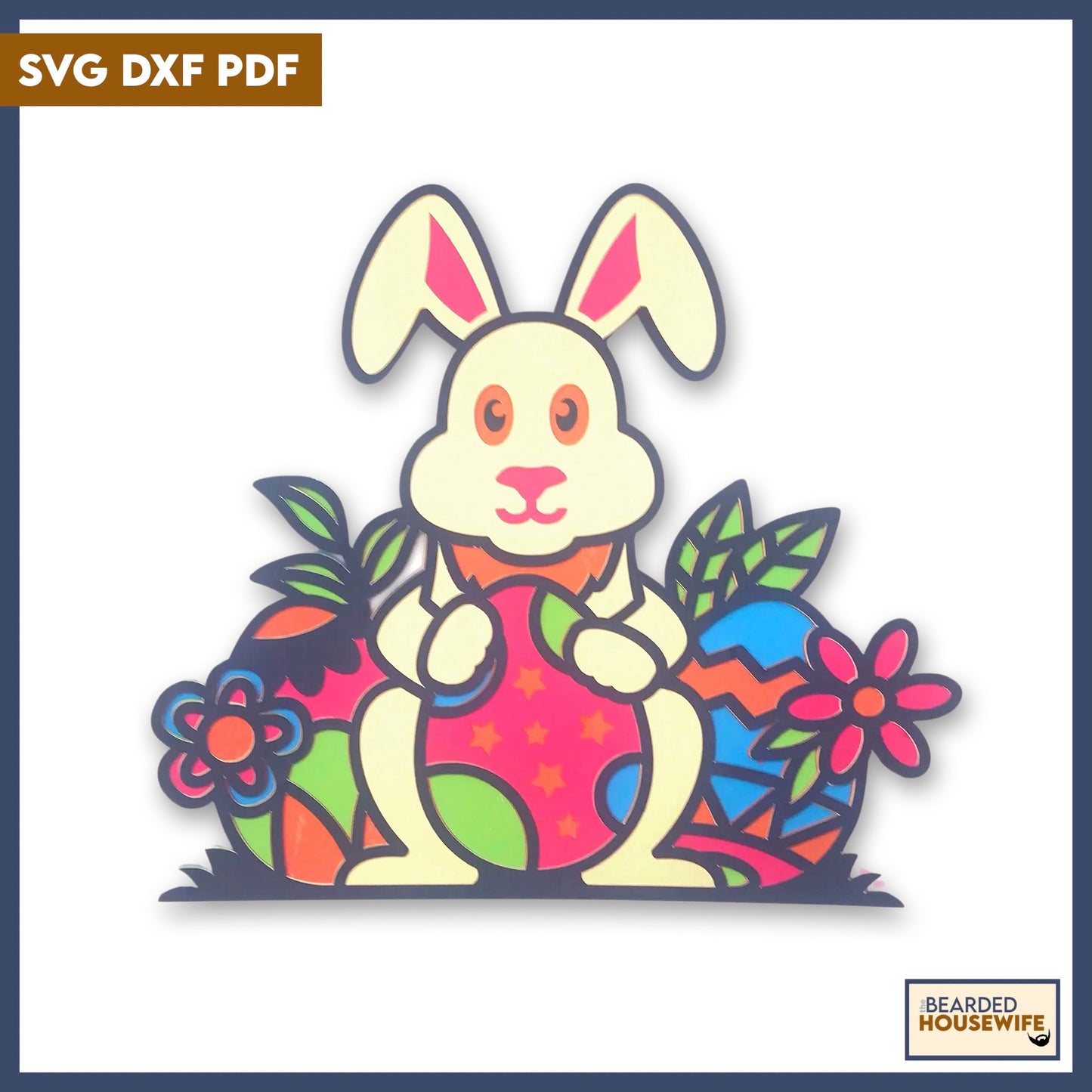 Layered Easter Bunny