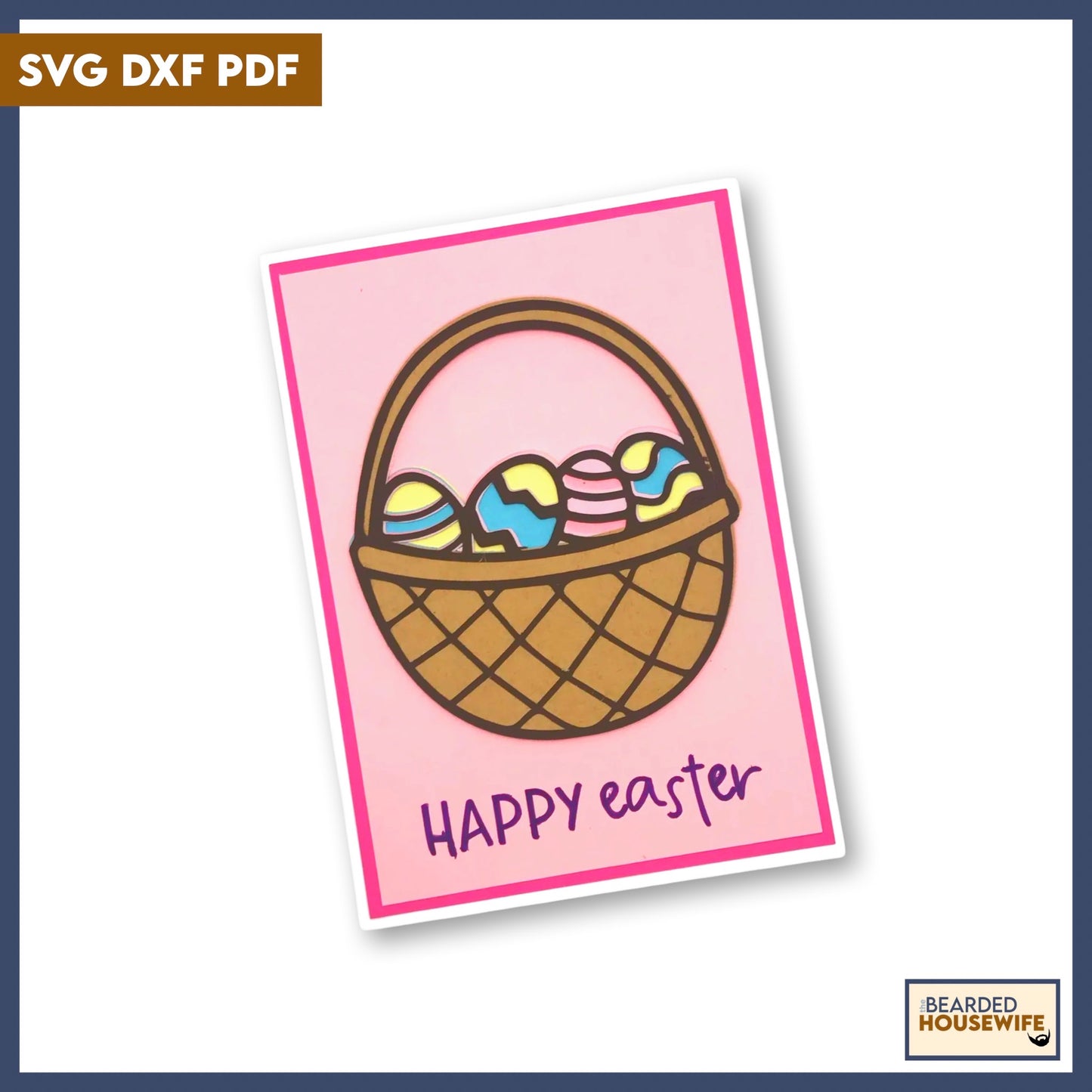 Easter Basket Layered Card