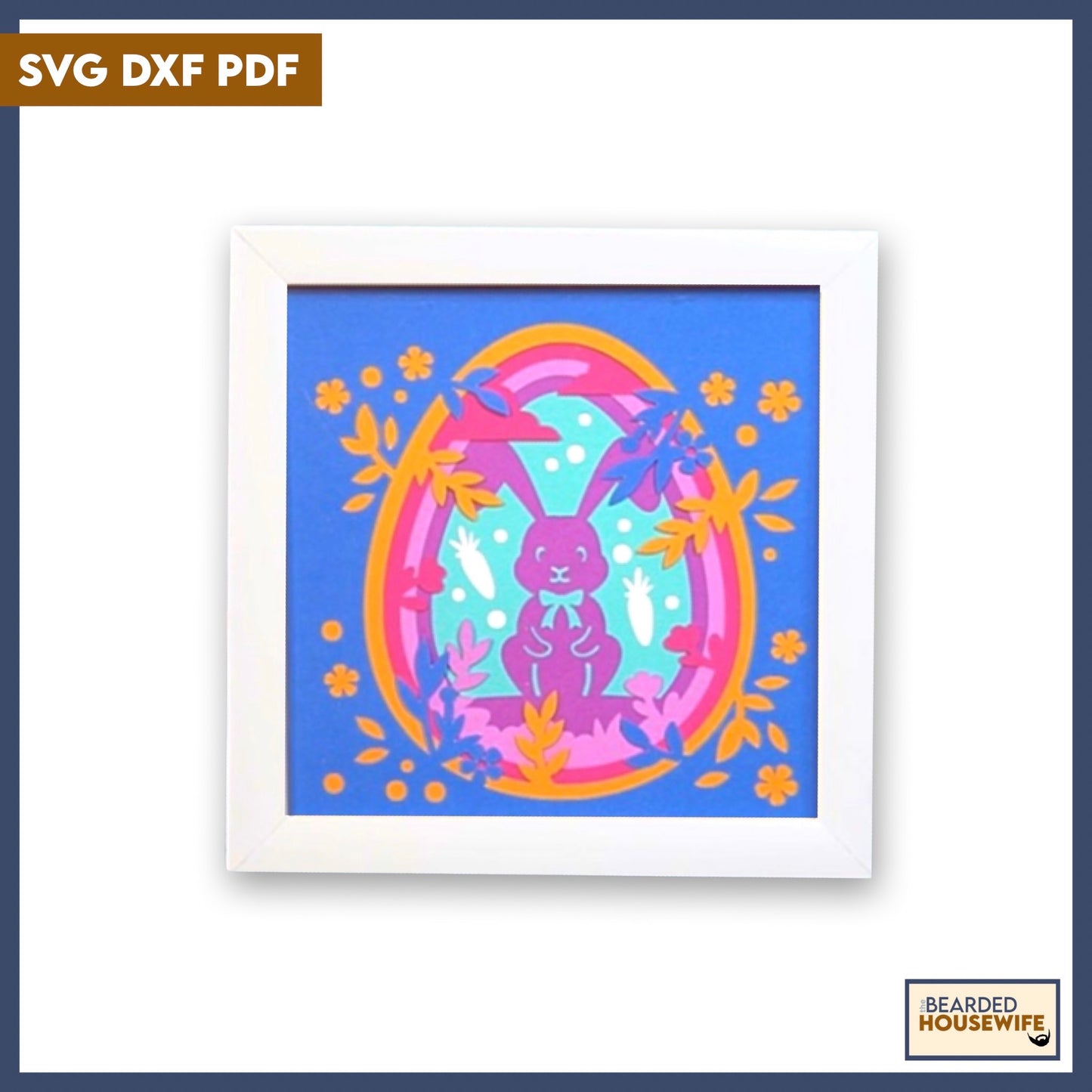 Easter Bunny Shadow Box