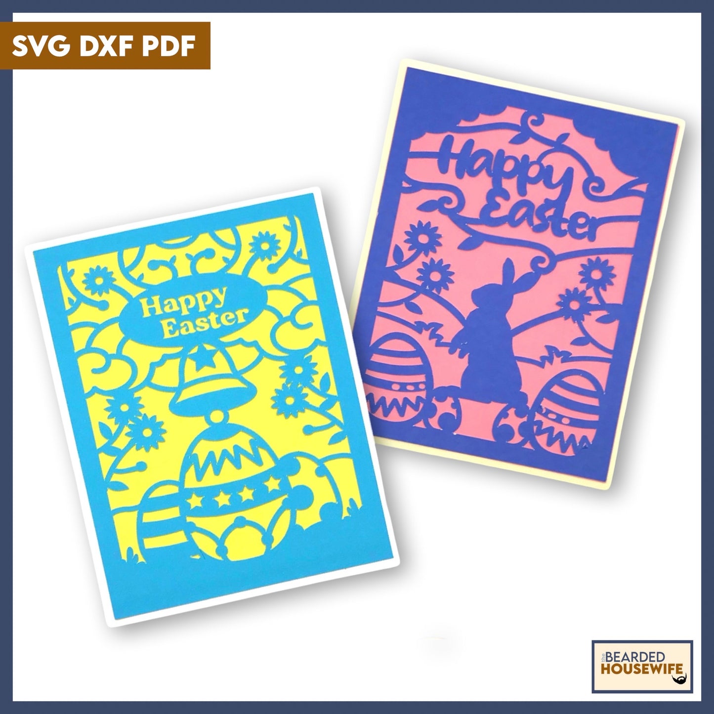 Happy Easter Layered Cards