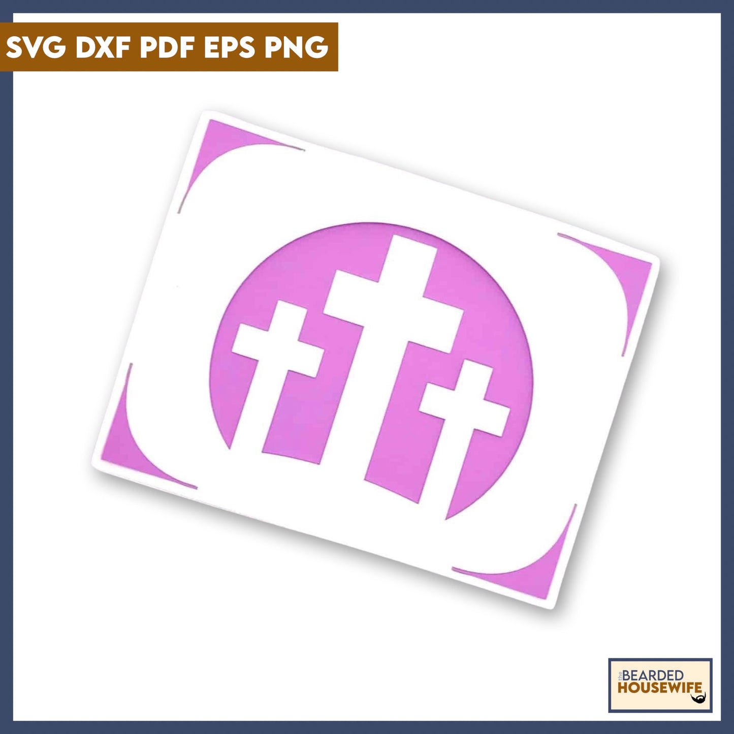 Easter Cross Insert Card