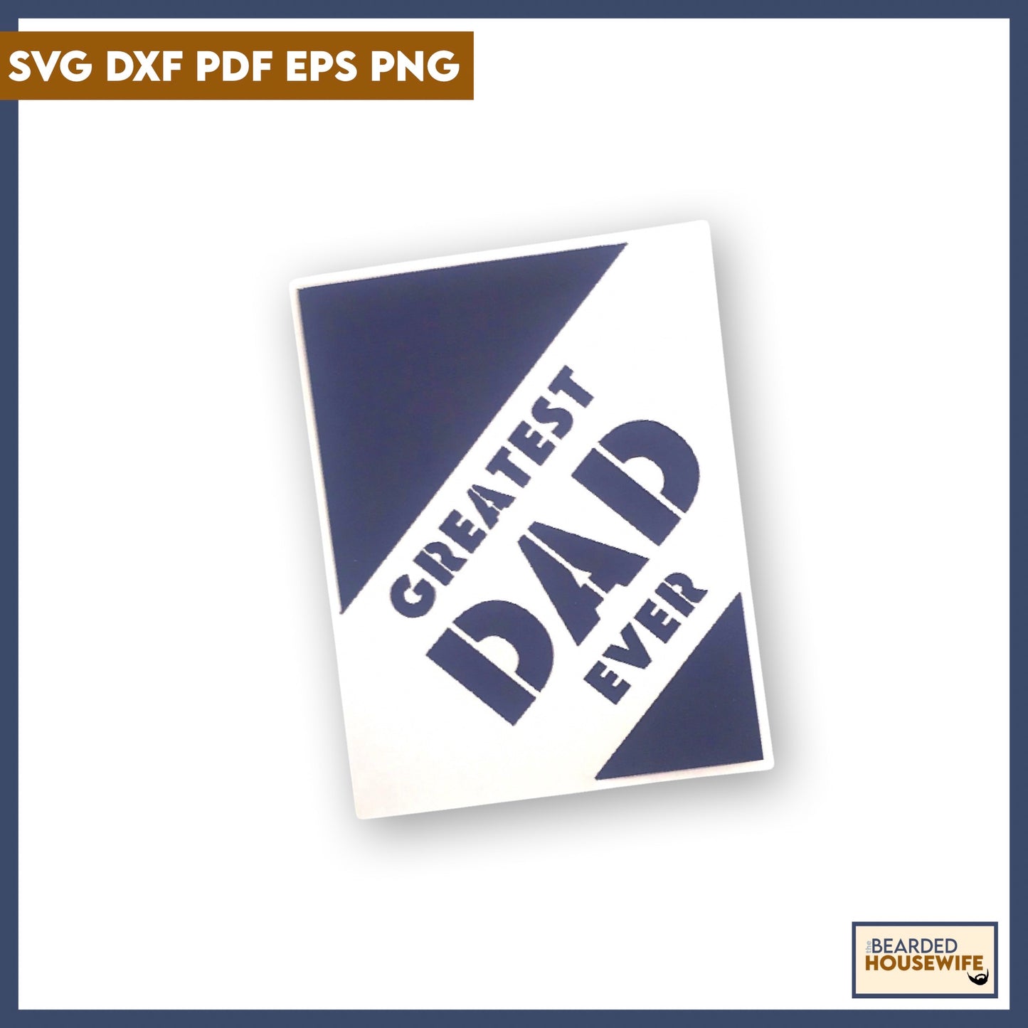 Greatest Dad Ever Insert Card