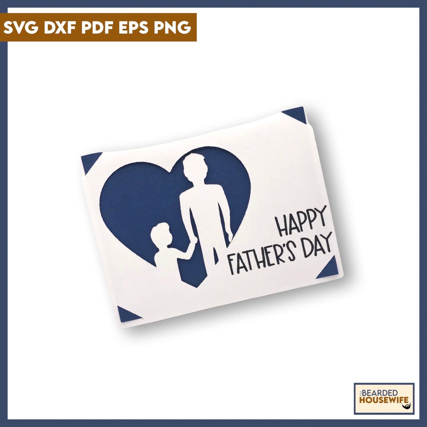 Me and Dad Insert Card