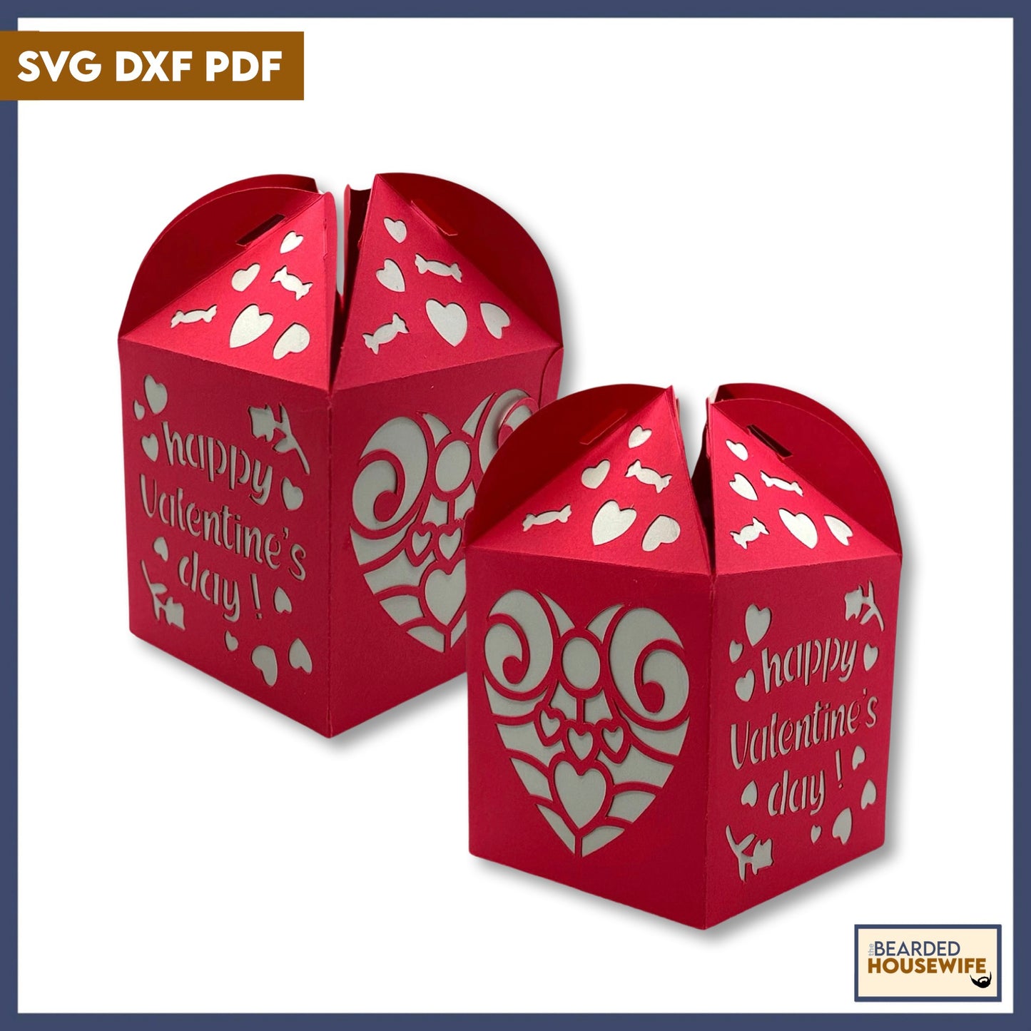 simple valentines day treat box