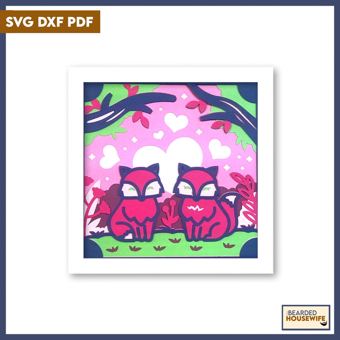 foxy love shadow box