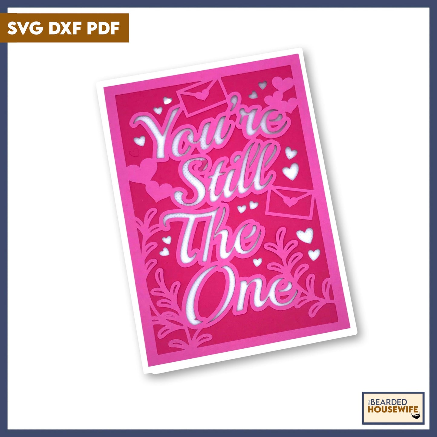 still the one layered card