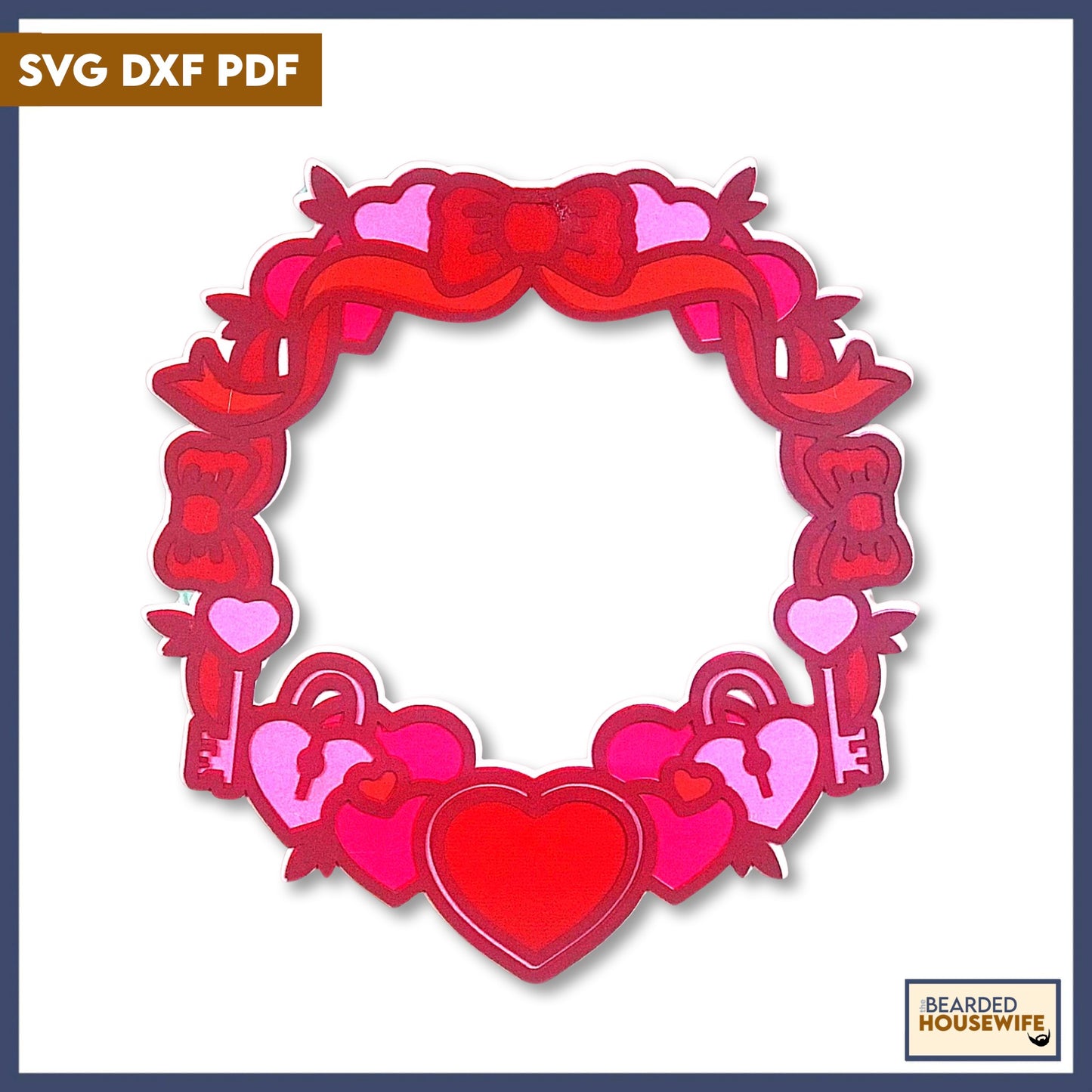 valentine wreath