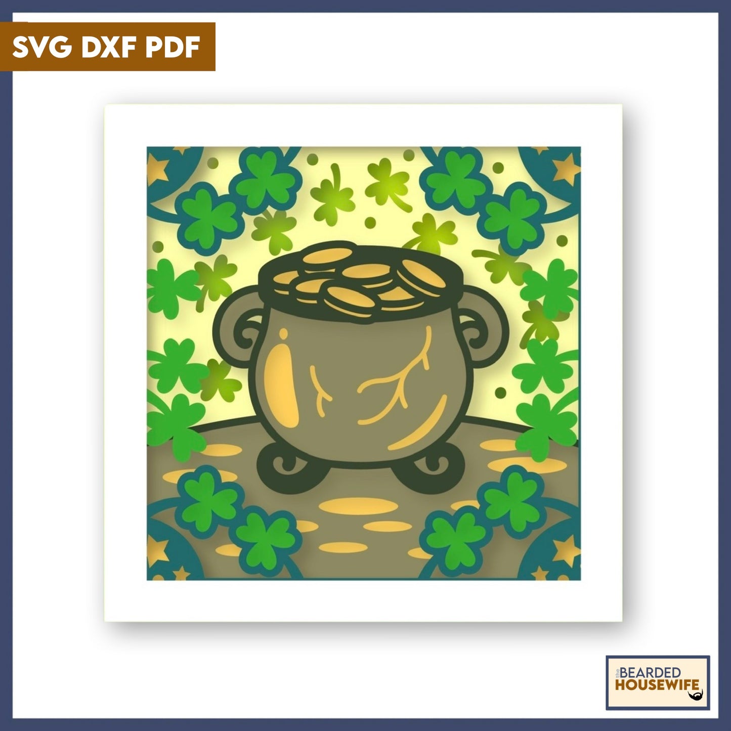 pot of gold shadow box