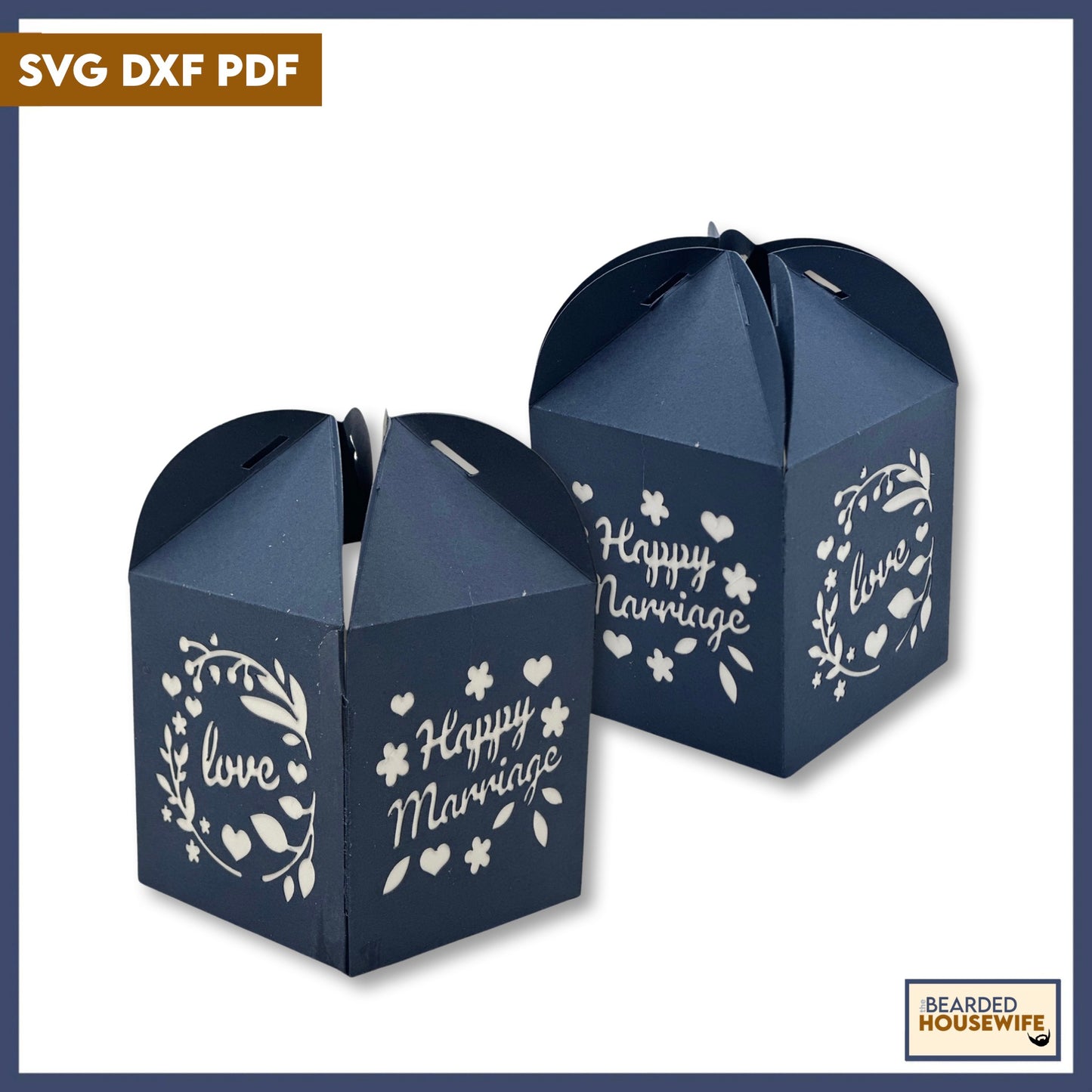 simple wedding treat box