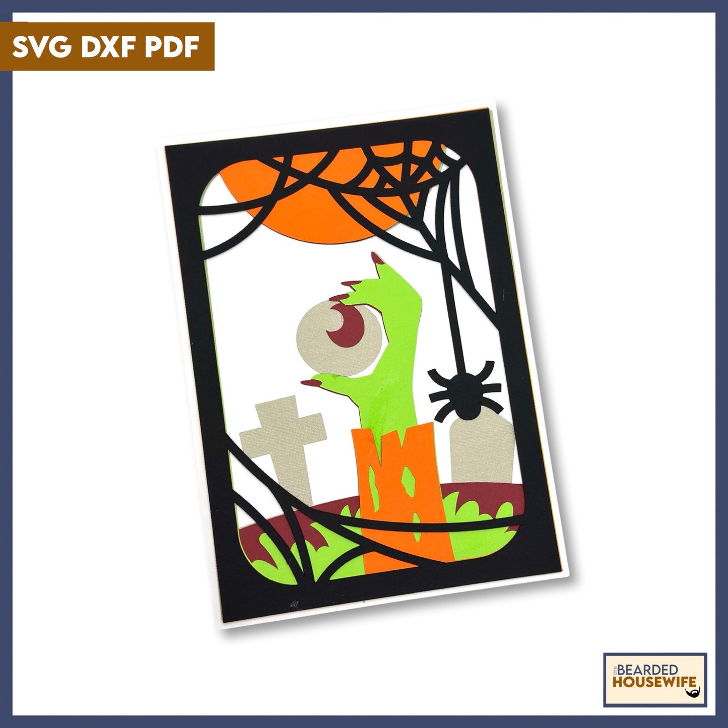 popping up layered card