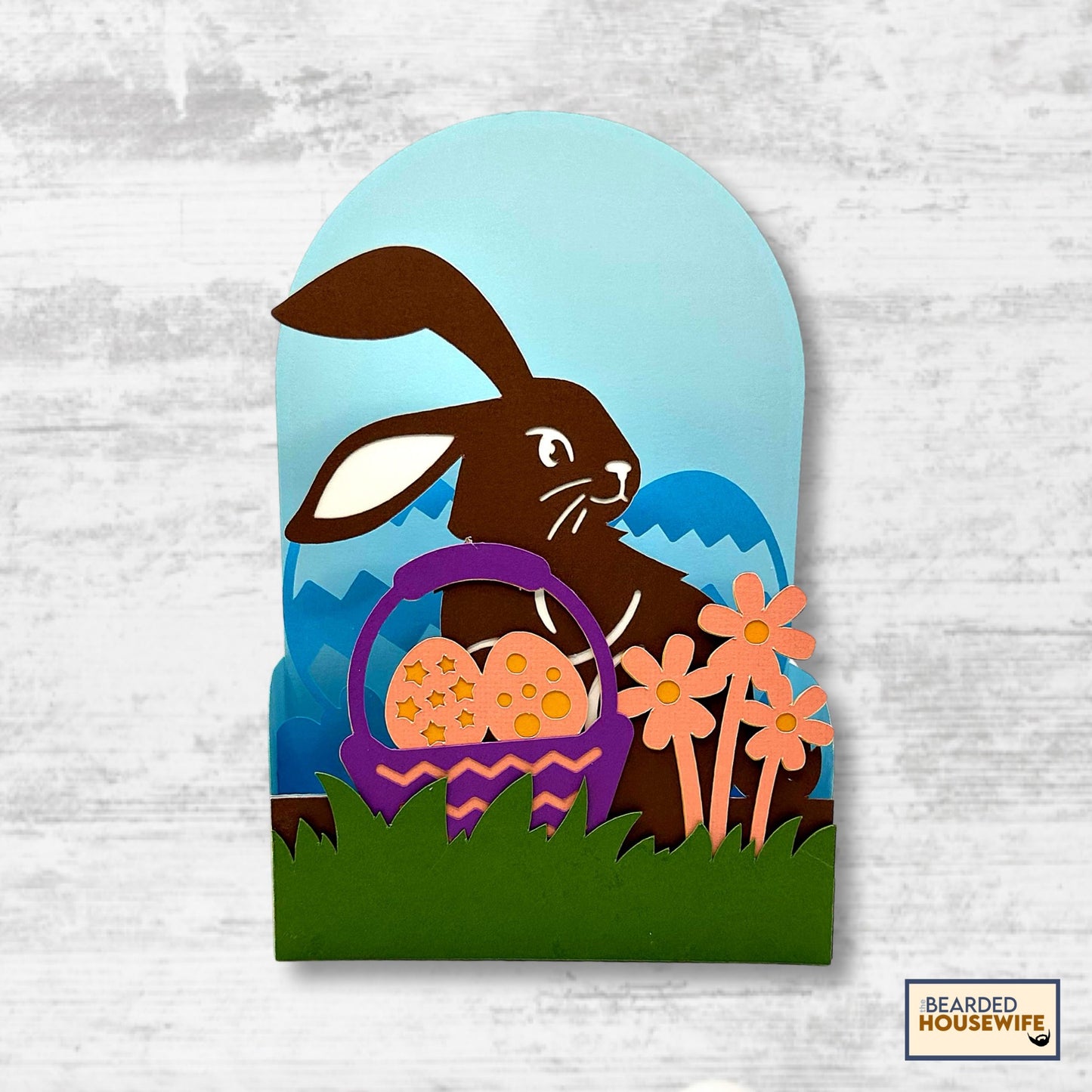 happy easter box card
