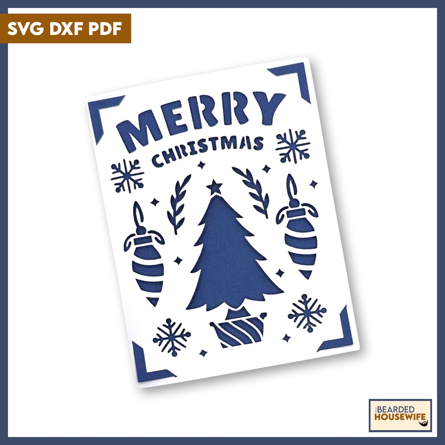 merry christmas insert card