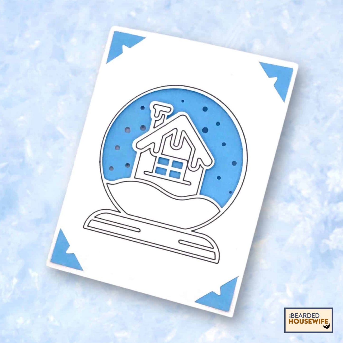 snow globe insert card