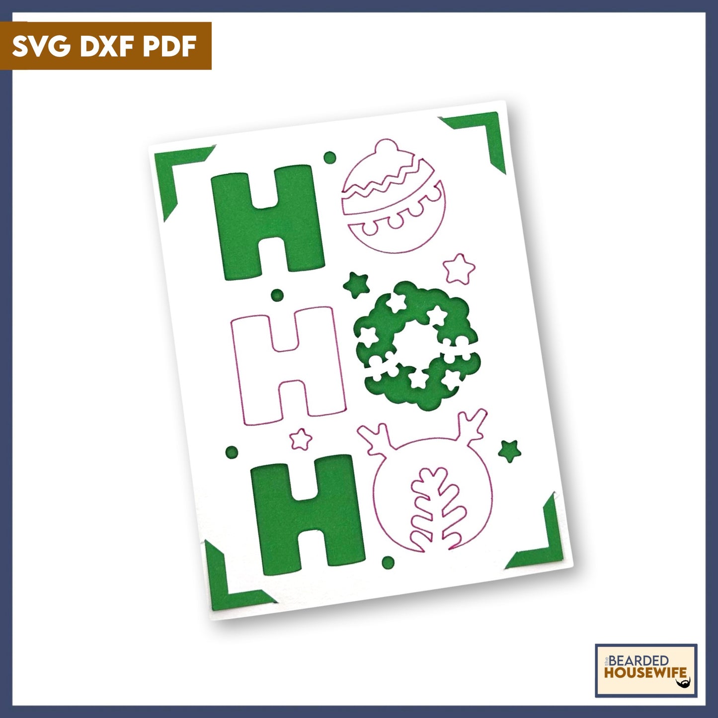 ho ho ho insert card