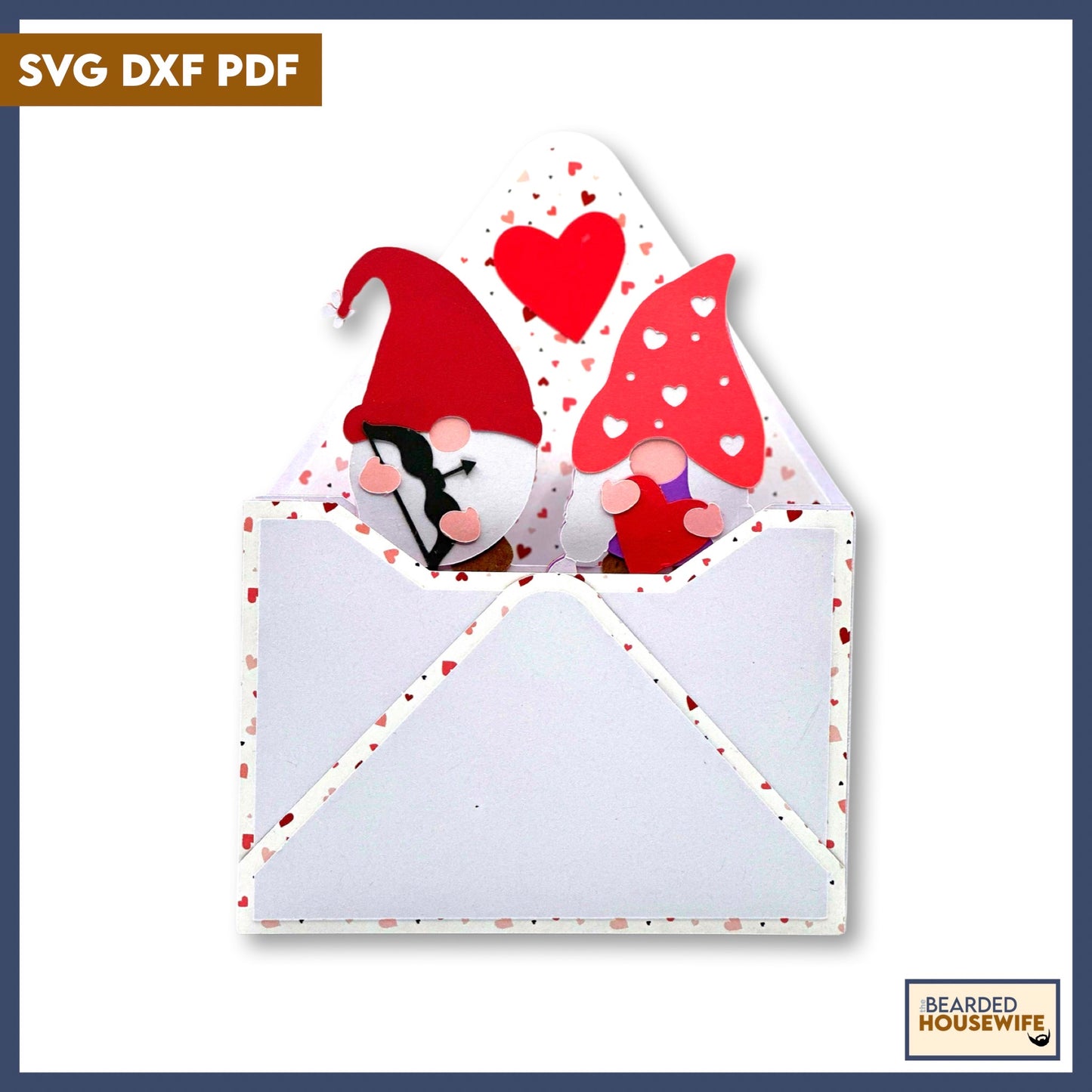 gnome envelope box card