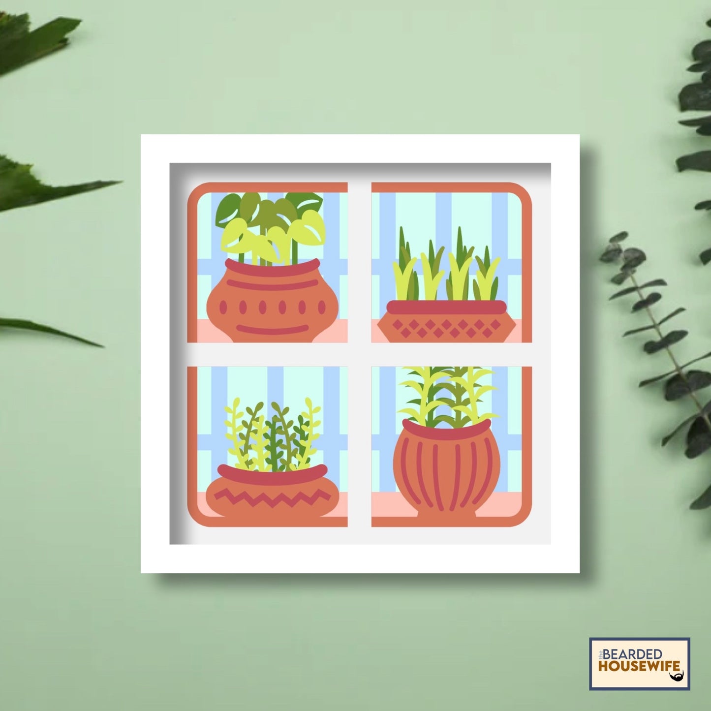 plant lovers shadow box