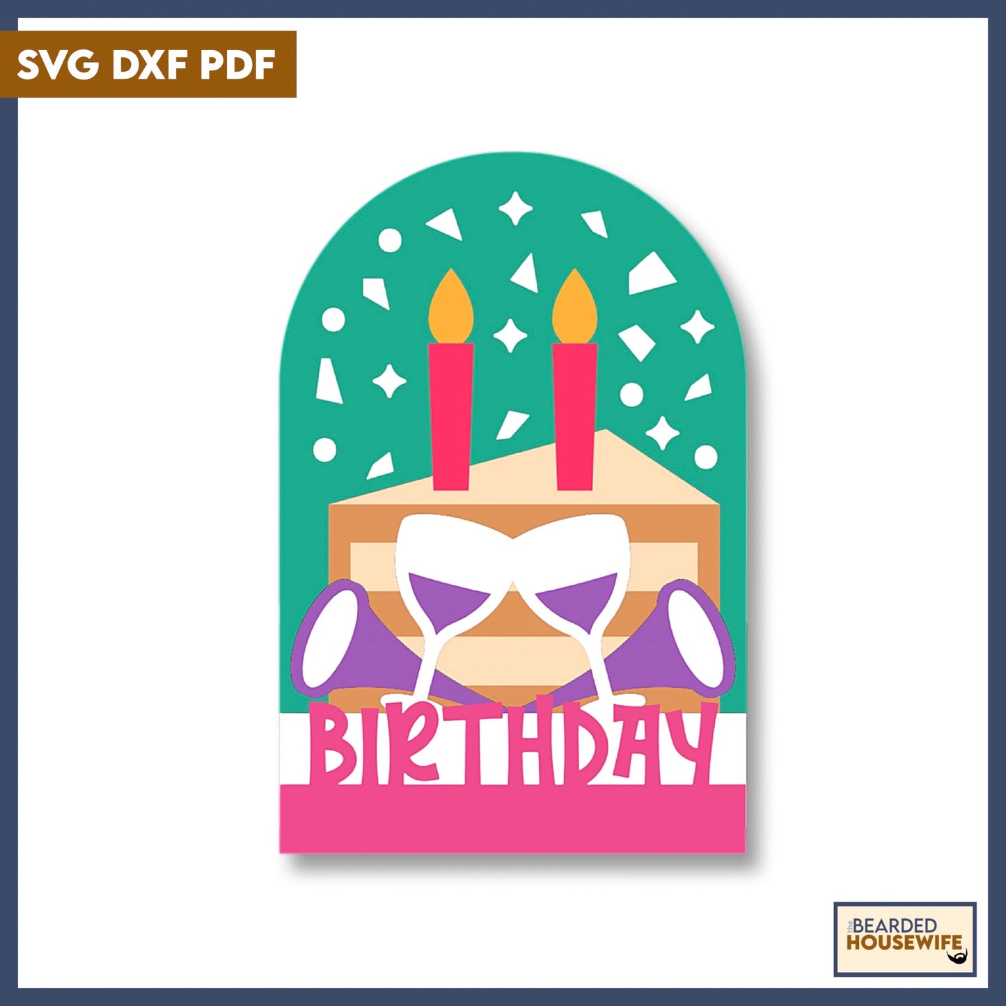 birthday celebration box card