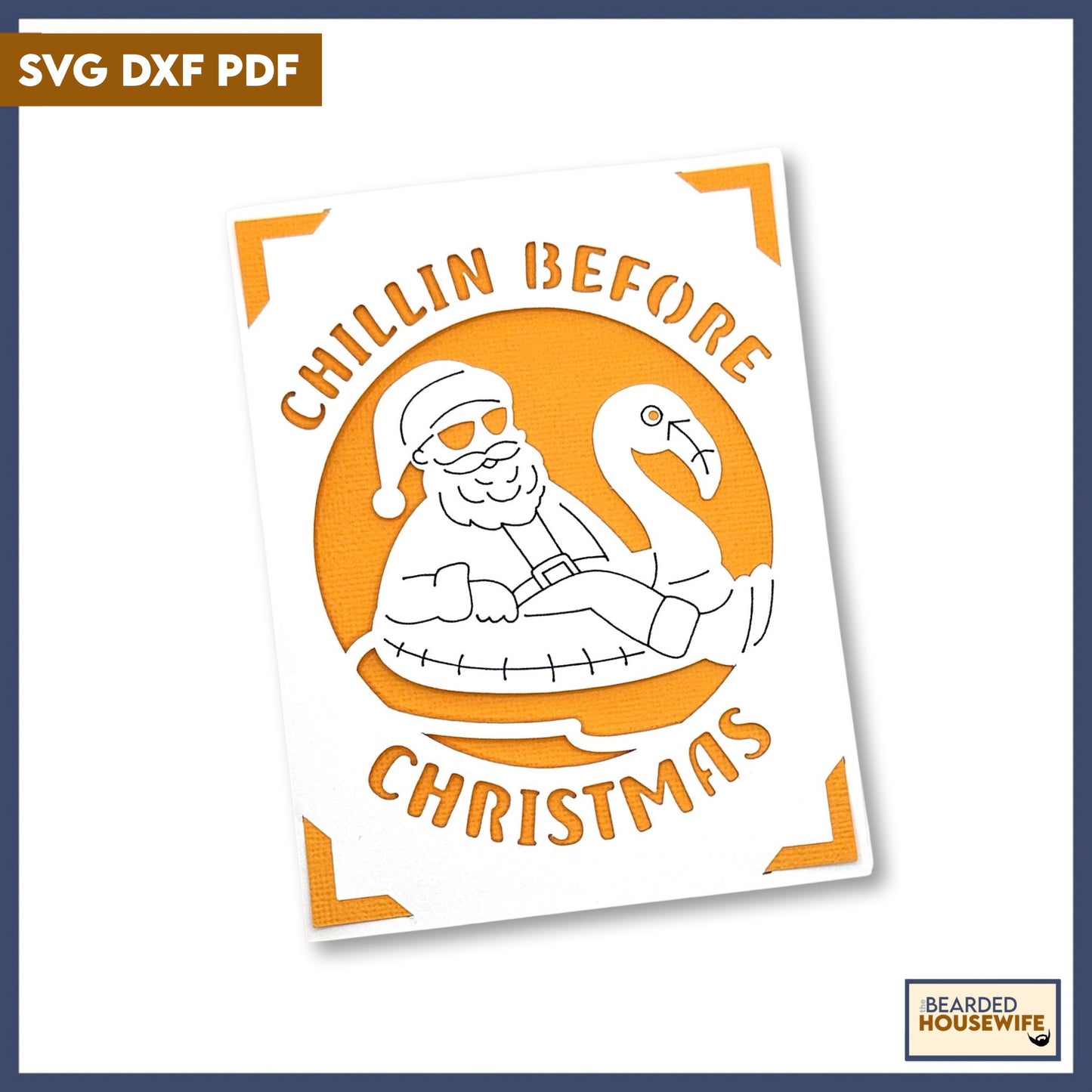 chillin before christmas insert card