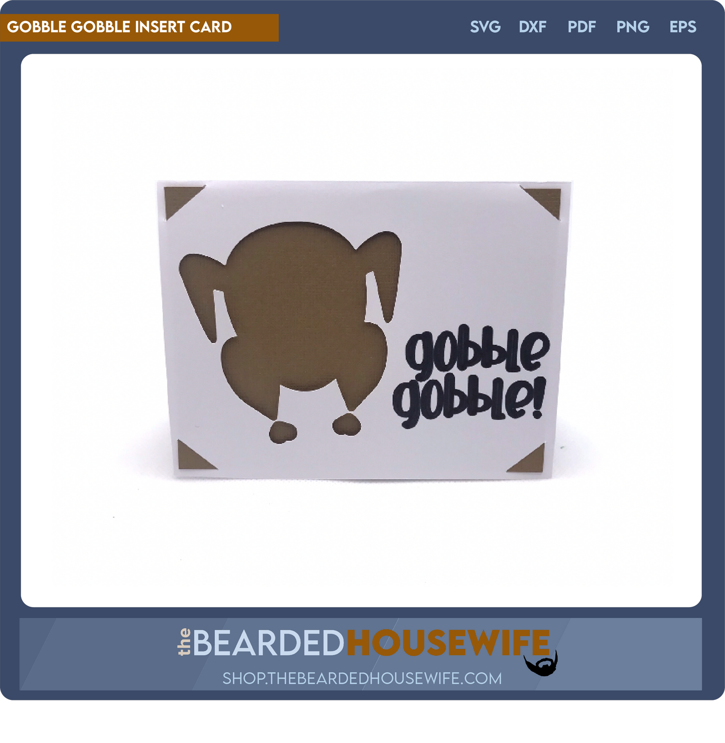 Gobble Gobble Insert Card