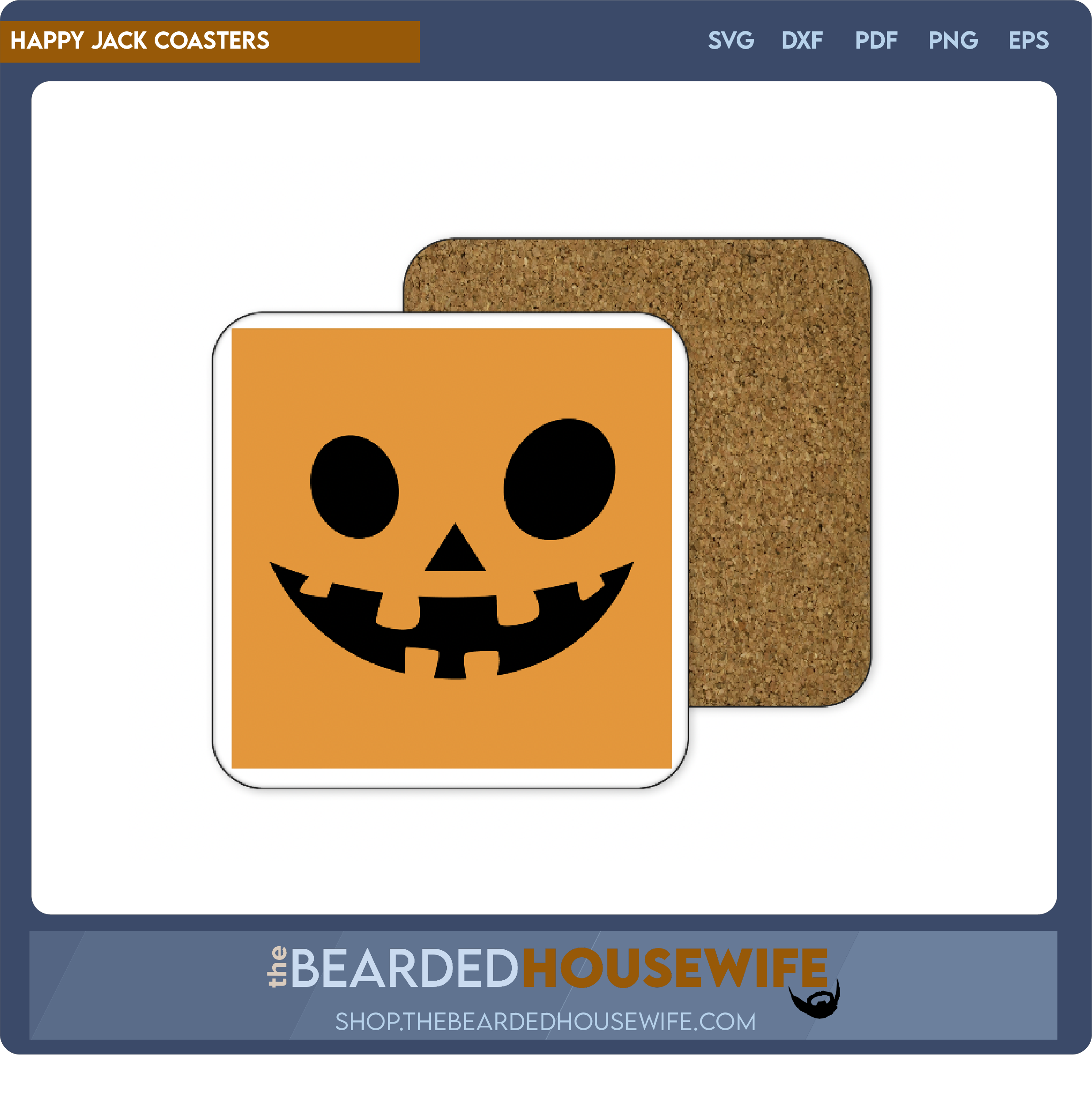 Happy Jack Coasters &ndash; The Bearded Housewife