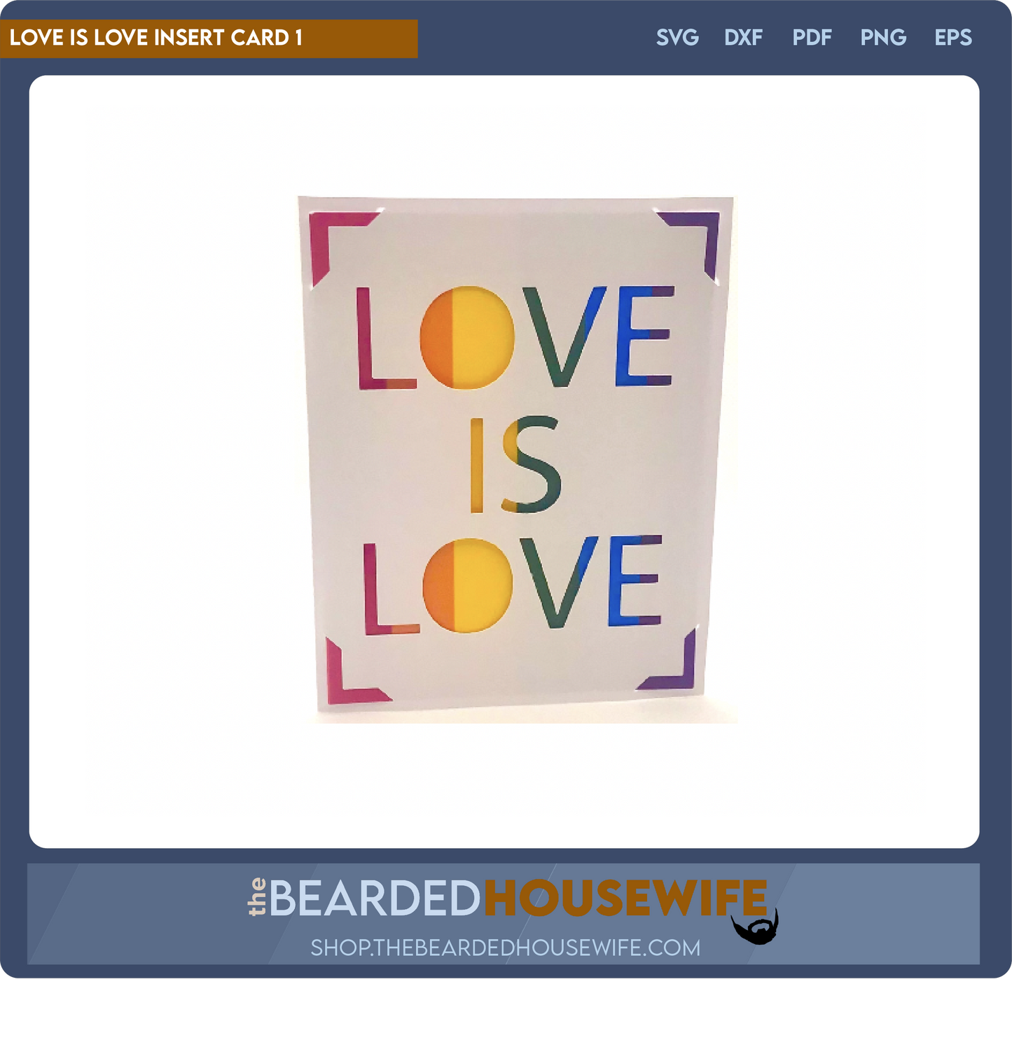 Love is Love Insert Card 1