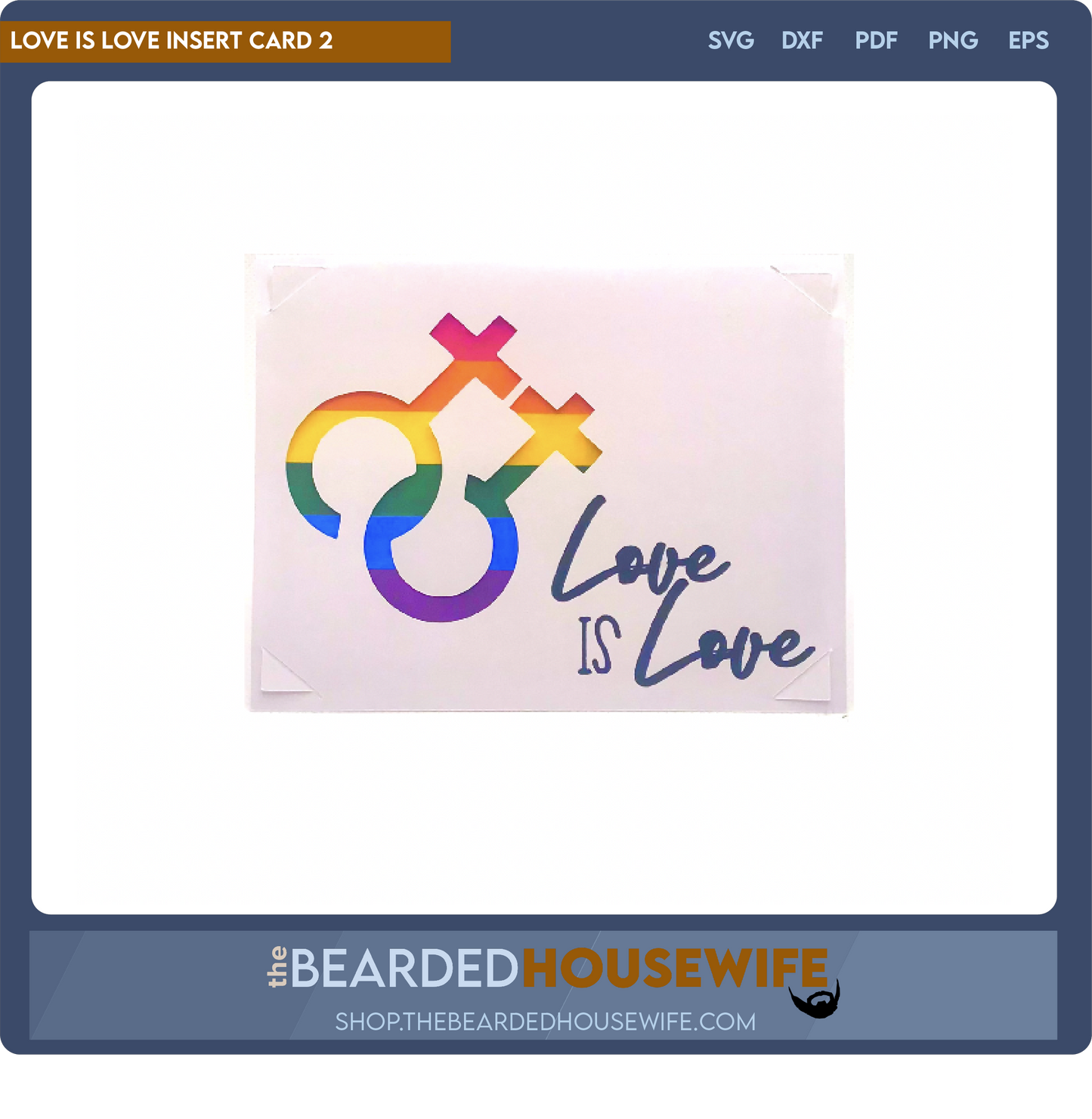 Love is Love Insert Card 2