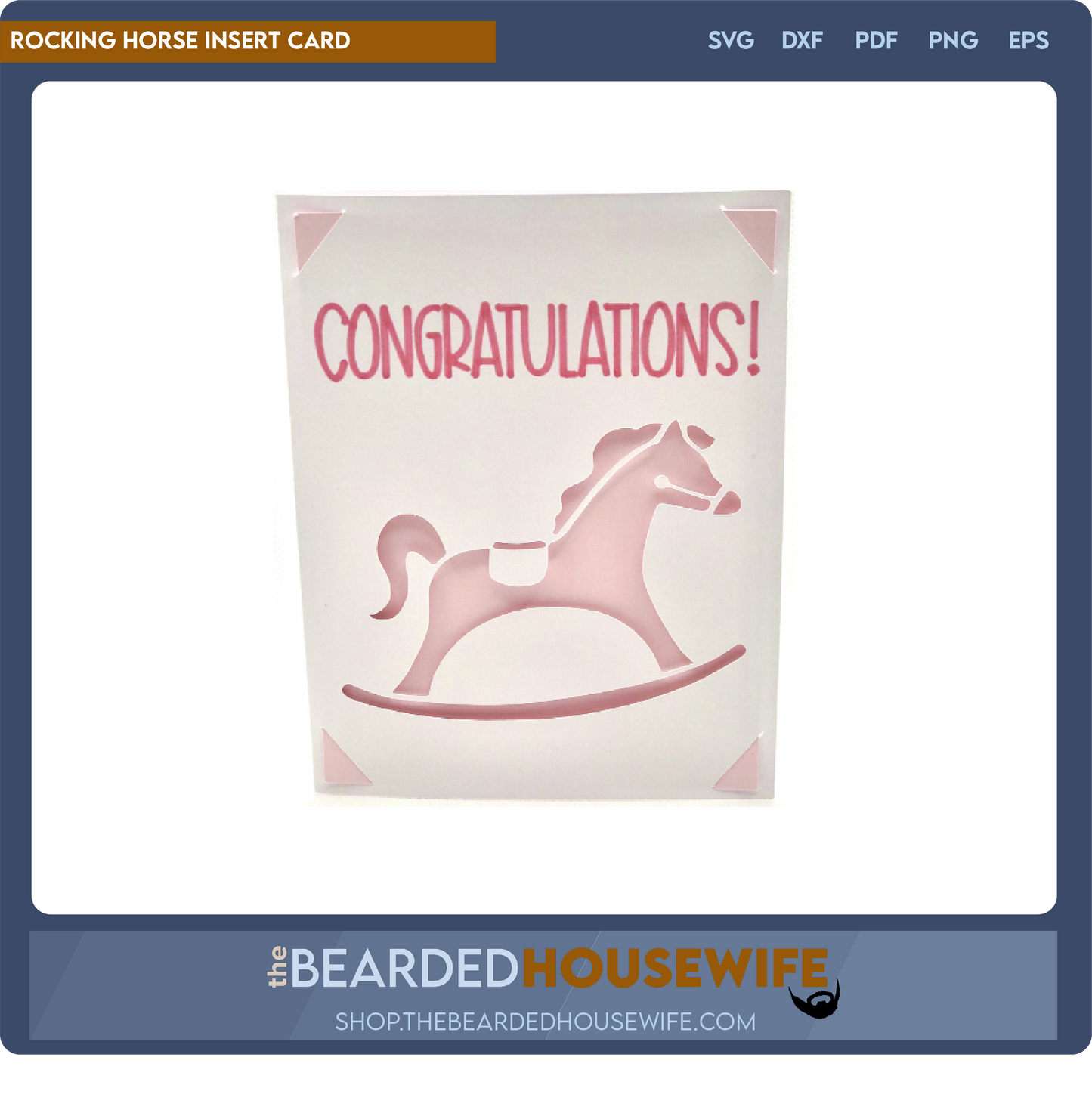 Rocking Horse Insert Card