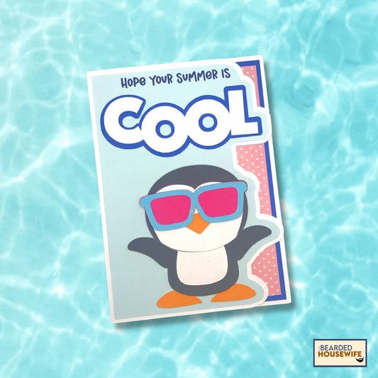 Cool Summer Side Edge Card