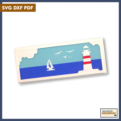 Lighthouse Slimline Card