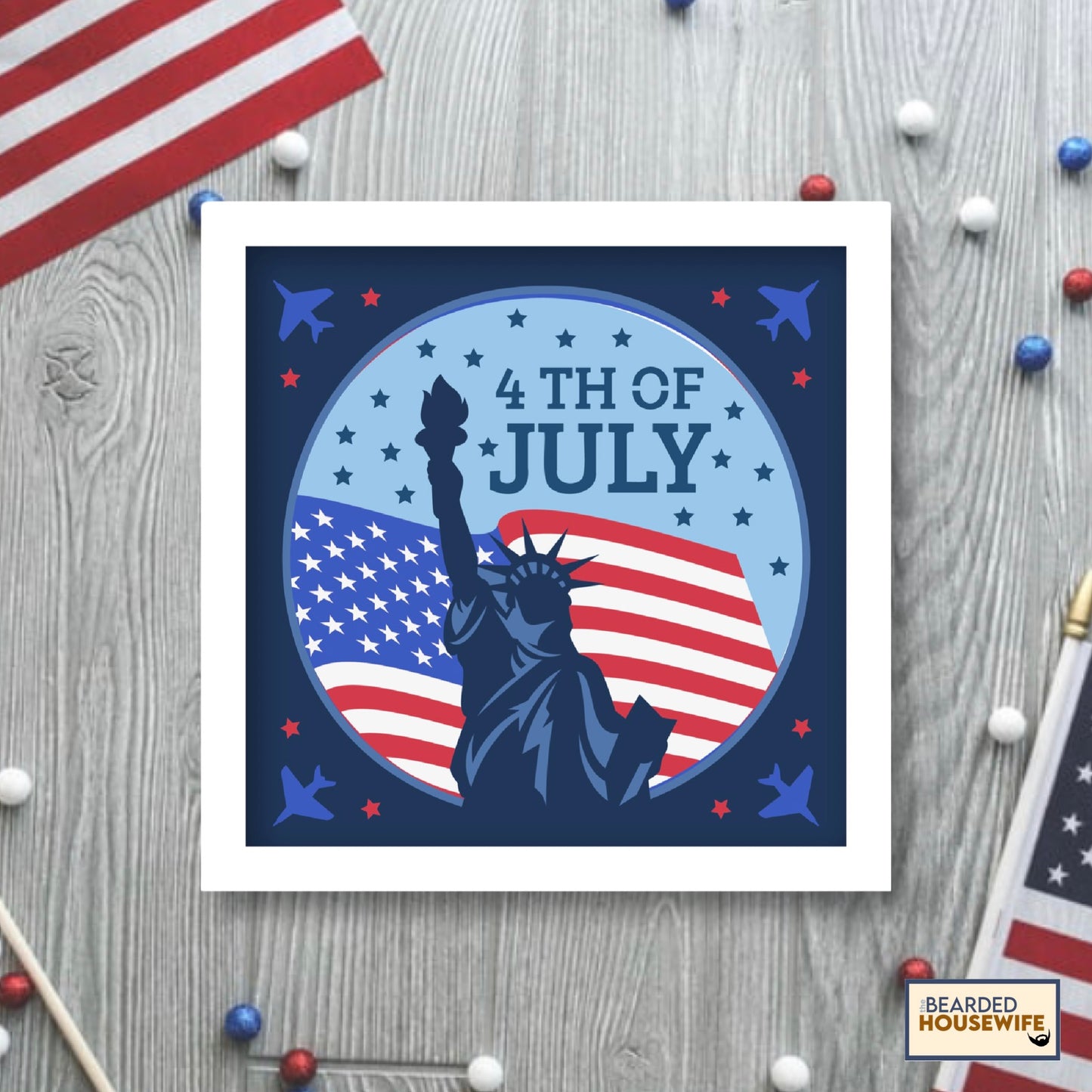 Statue of Liberty Shadow Box