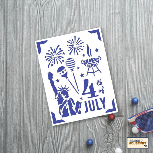 4th of July Fun Insert Card