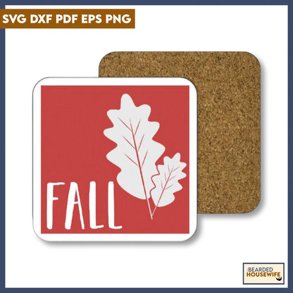 Fall Leaves Coasters