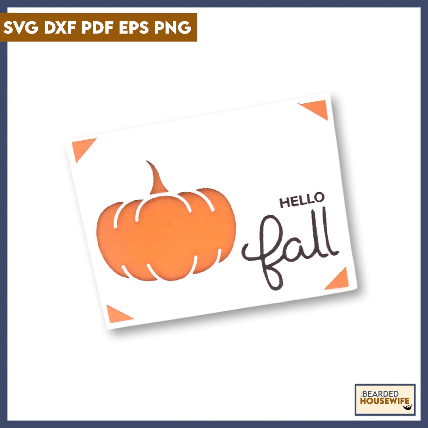 Pumpkin Insert Card