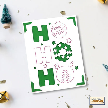 ho ho ho insert card