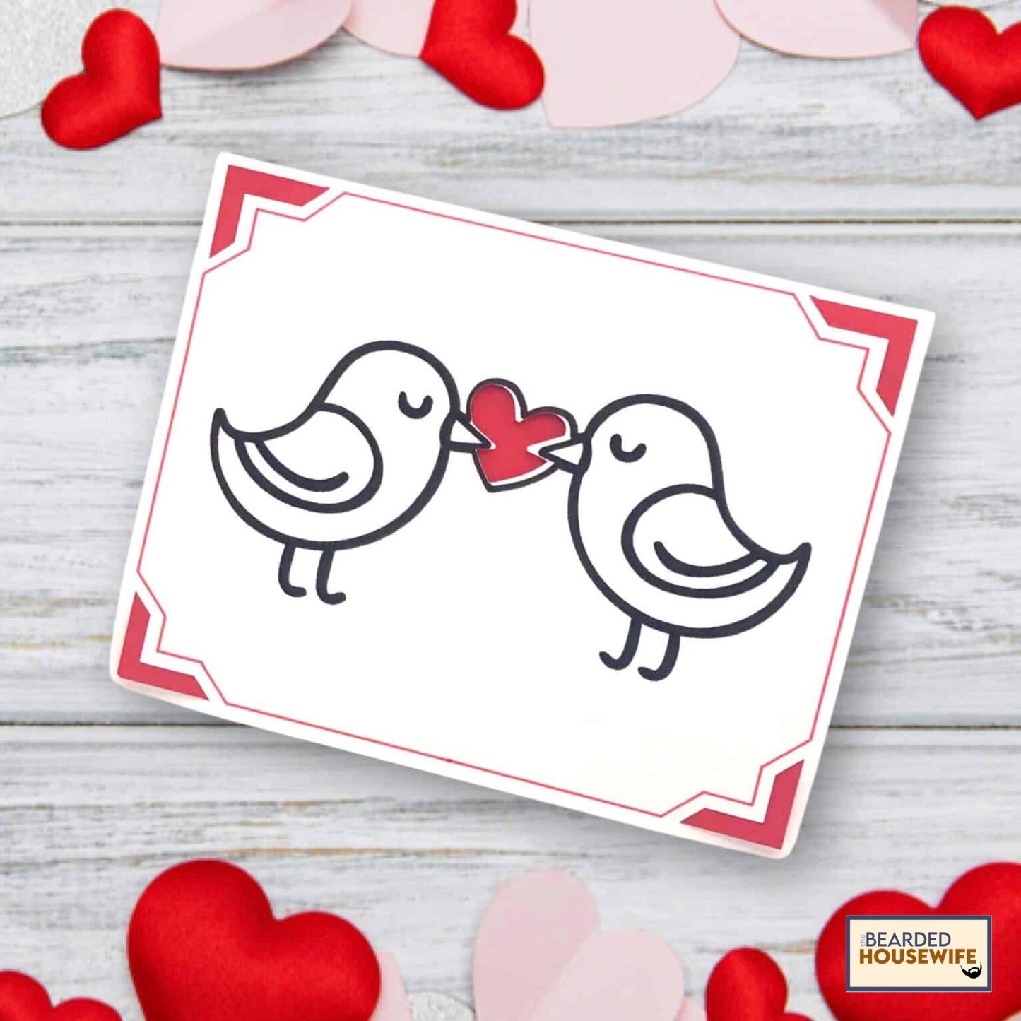 Love Birds Insert Card
