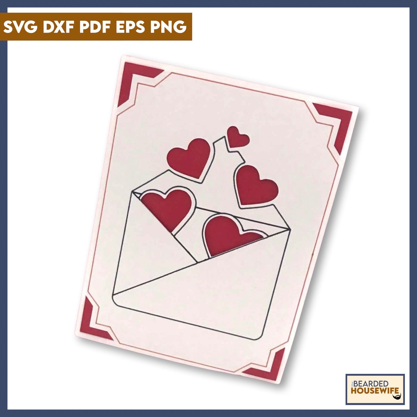 Love Envelope Insert Card