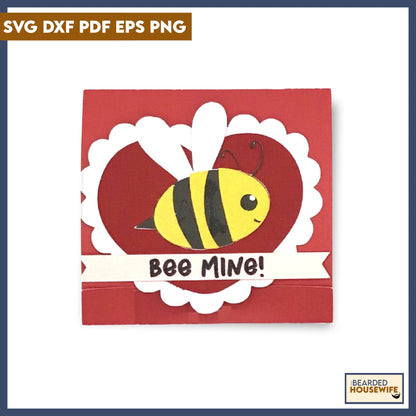 Bee Valentine Treat Holder